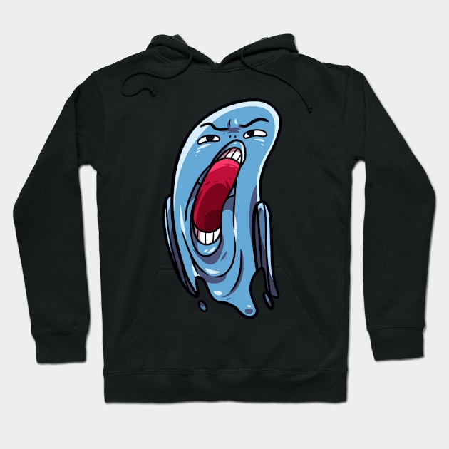 Fish scream Hoodie by Aitho Studio